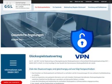 Deutsches Recht im VPN Freundliche Casinos