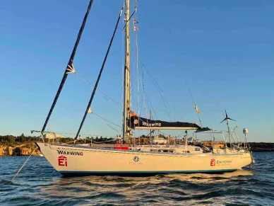 Peter’s yacht, a Rival 41