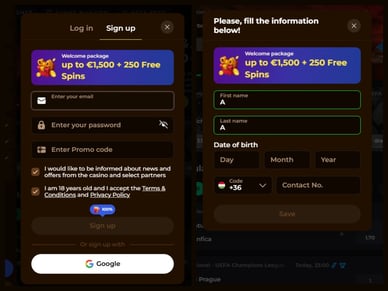 Rolldorado regisztráció