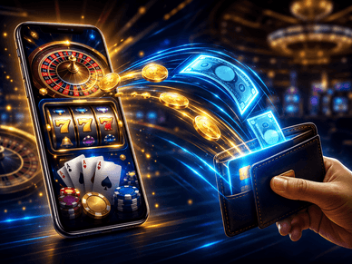 Άμεσες αναλήψεις σε mobile online καζίνο Παιχνίδι και γρήγορες αναλήψεις μέσω κινητού