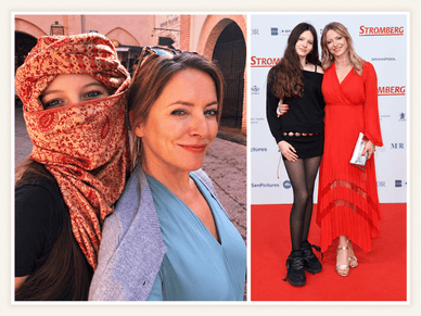 Diana Staehly und ihre Tochter Mil