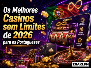 Os Melhores Casinos sem Limites de 2026 para os Portugueses
