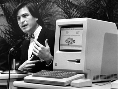 Apple Macintosh was the first successful mass-market personal computer featuring a graphical user interface (GUI), mouse, and built-in screen