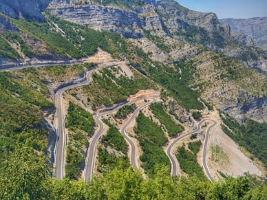 Prokletije-Gebirge, Montenegro