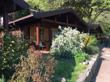 Accogliente bungalow immerso nella natura ligure Bungalow in Liguria