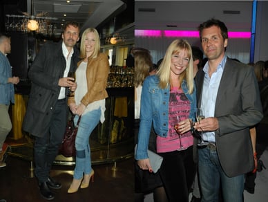 Micke Leijnegard med sin hustru Sanna