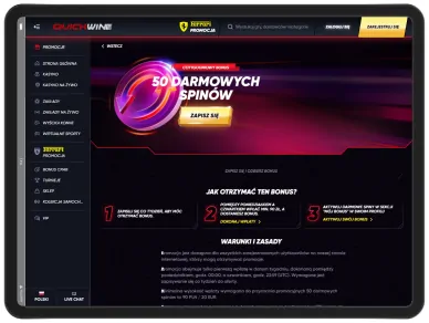 Dużo darmowych spinów