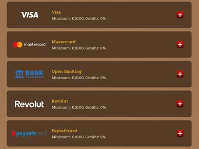 Lizaro Casino Online Einzahlungen