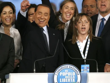 Meloni e Berlusconi