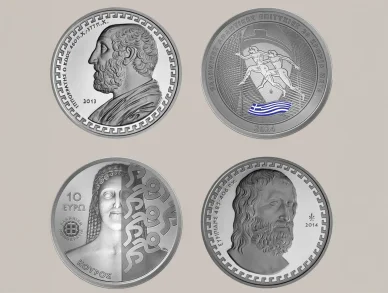 Συλλεκτικά νομίσματα Κέρματα ονομαστικής αξίας 10 ευρώ