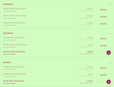 lentekabinet tickets