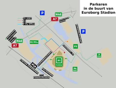 parkeren euroborg