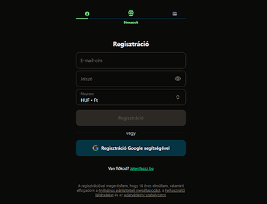Royalsea belépés és regisztráció online felületen