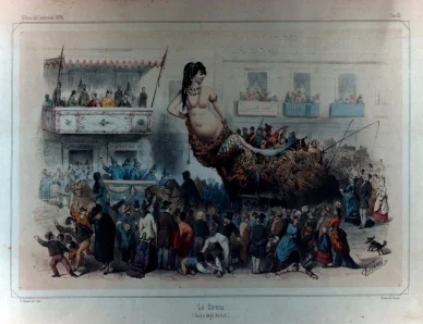 Illustrazione Carnevale di Palermo