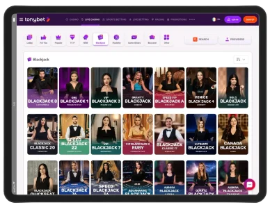 Tonybet Blackjack