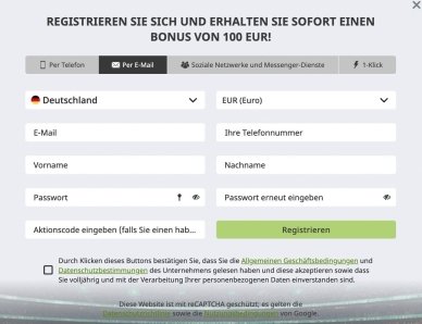 Registrierung Winwin casino über die Mail