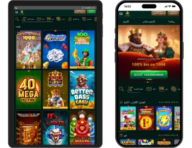 منصة كازينو Casinia تعرض مكافأة رياضية بقيمة 100 يورو وتشكيلة ألعاب متنوعة على الجوال.