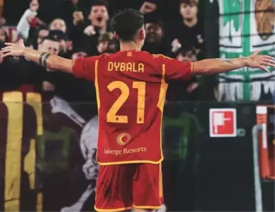 Paulo Dybala in campo