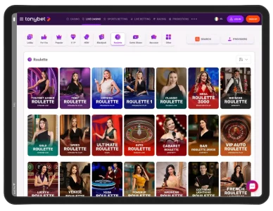 Tonybet Roulette