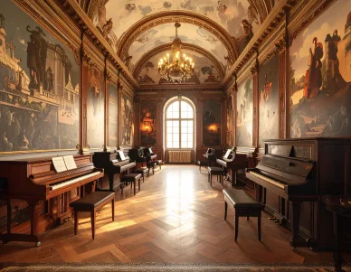 الخط الزمني لتاريخ الموسيقى – آلات البيانو