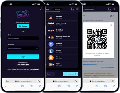 qr code casino deposit