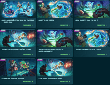 bonusi Caspero casino Slovenija  