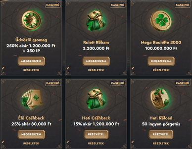 Herospin casino bónusz