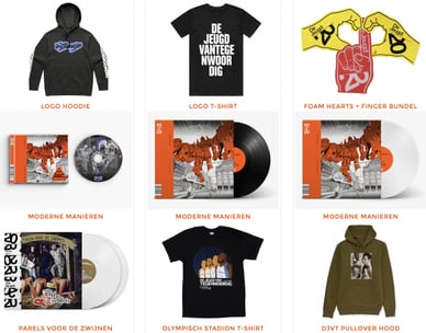 de jeugd van tegenwoordig merch
