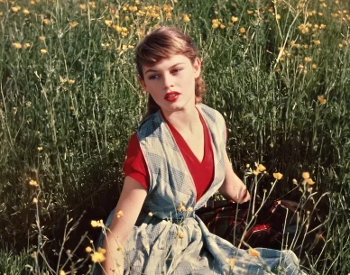 Brigitte Bardot au début de sa carrière. Brigitte Bardot jeune dans les années 1950.