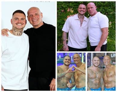 Nico Legat und Vater Torsten Legat – gemeinsame Fotos bei verschiedenen Veranstaltungen