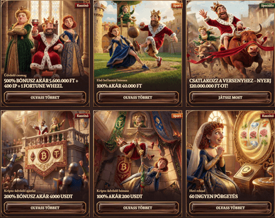 CrazyTower online kaszinó promóciói