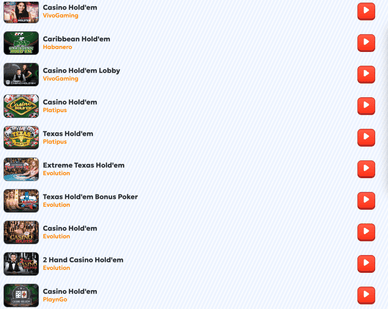 Tipos de apostas no Casino Hold’em ao vivo Tipos de apostas no Casino Hold’em ao vivo no MegaRich casino