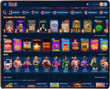 Die Spielbibliothek ist hier ausgesprochen umfangreich Online Spiele DudeSpin