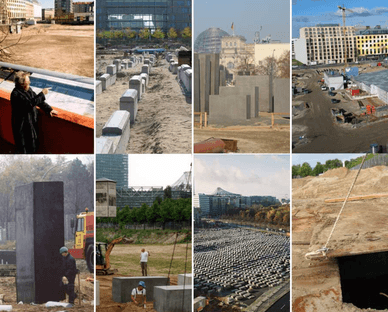 Bau des Holocaust-Mahnmals