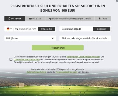 Registrierung Winwin casino über die Telefonnummer