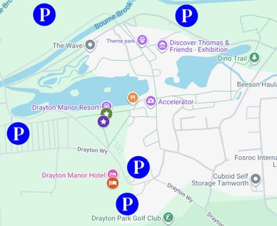 drayton manor parking