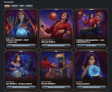 Astromania casino bónusz