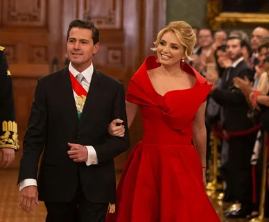 Angelica Rivera y Enrique Peña Nieto