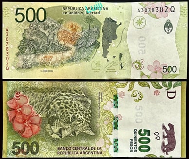 Argentínai pesó 2016