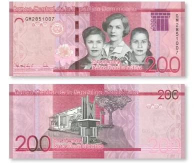 200 pesos dominicani 200 DOP