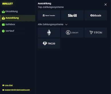 Nitrobet Auszahlung Nitrobet Casino Auszahlung
