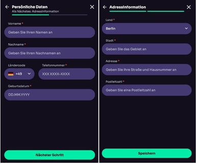Wie registriere ich mich bei WinSpirit Casino in Deutschland?