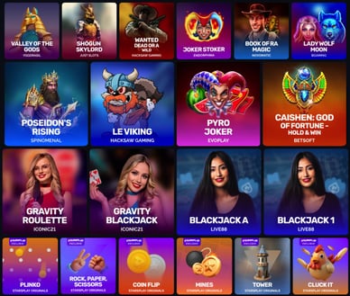 starsplay casino spellen