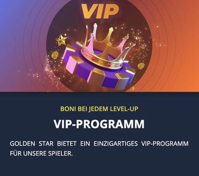 Goldenstar-Casino VIP-Programm