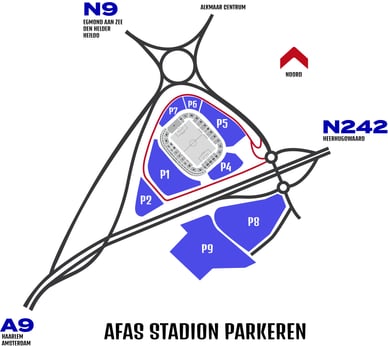 afas stadion parkeren