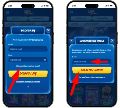 Zapomniałeś dane do logowania