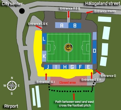 Aspmyra Stadion kart