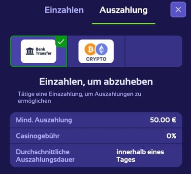 Auszahlung Ringo Spin Online Casino