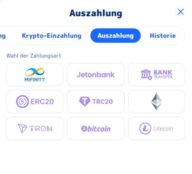 Casinojoy Deutschland Auszahlungsmethoden