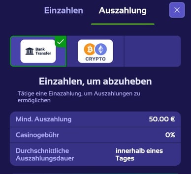 Auszahlungen Browinner Casino Online